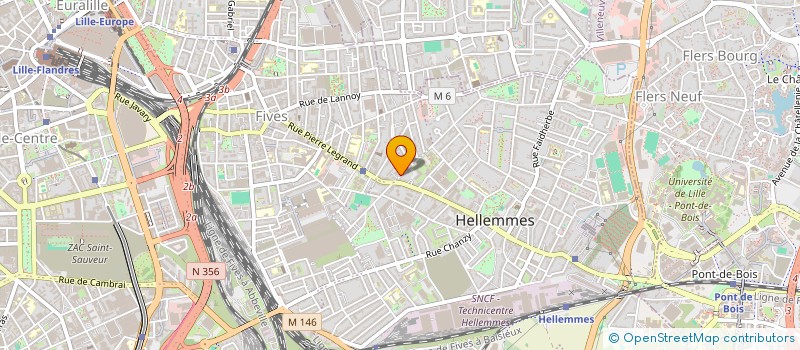 localisation de l'entreprise PVC FERMETURE à LILLE
