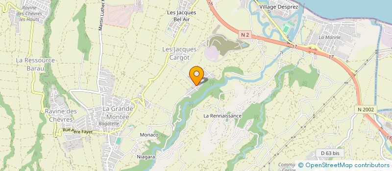 localisation de l'entreprise PVD ALPHA  SAINTE-SUZANNE