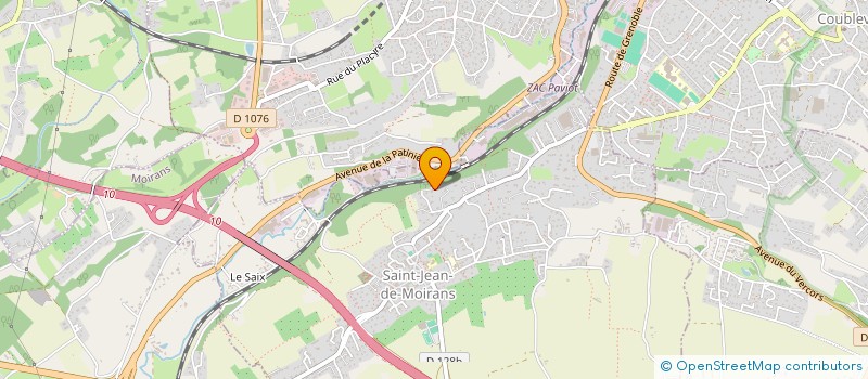 localisation de l'entreprise PVD IMMO  SAINT-JEAN-DE-MOIRANS