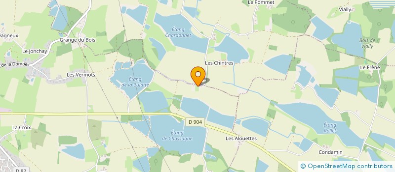 localisation de l'entreprise PVDB  VILLARS-LES-DOMBES