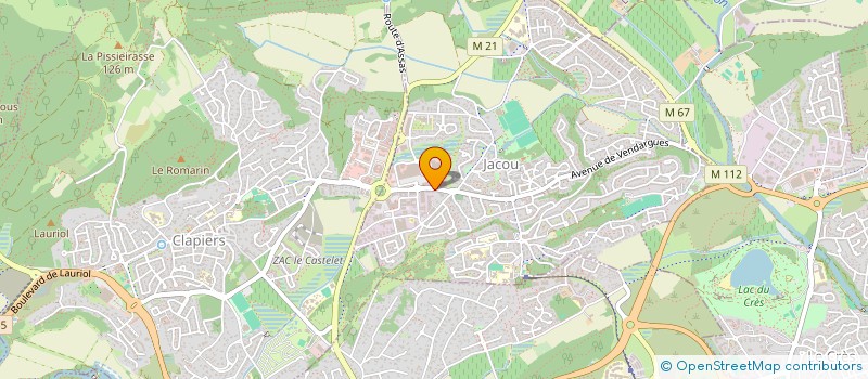 localisation de l'entreprise PVF  JACOU