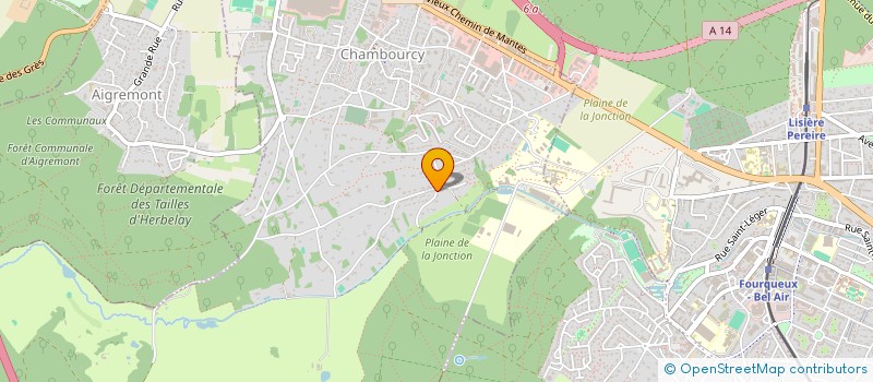 localisation de l'entreprise PVH à CHAMBOURCY