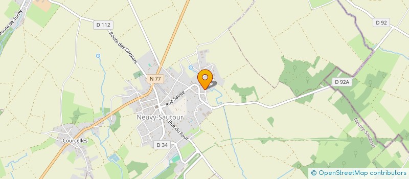 localisation de l'entreprise PVI  NEUVY-SAUTOUR