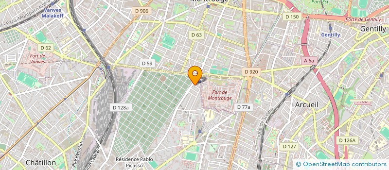 localisation de l'entreprise PVI ASSISTANCE à BAGNEUX