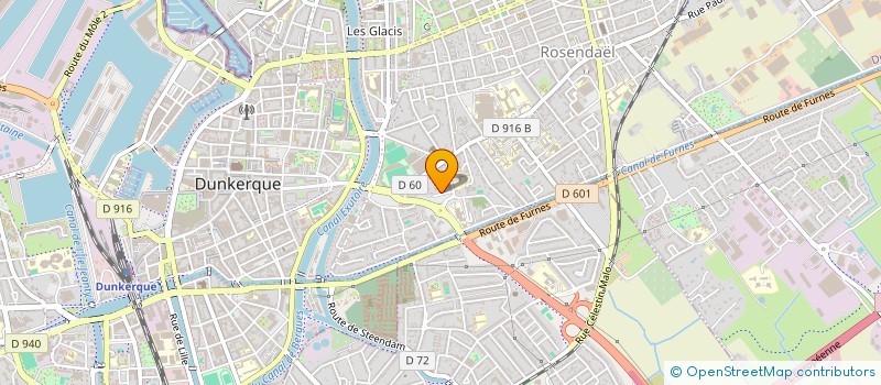 localisation de l'entreprise PVI GESTION à DUNKERQUE