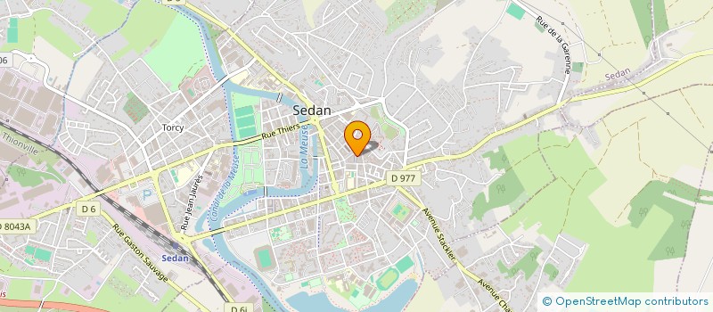 localisation de l'entreprise PVI INVESTISSEMENT  SEDAN