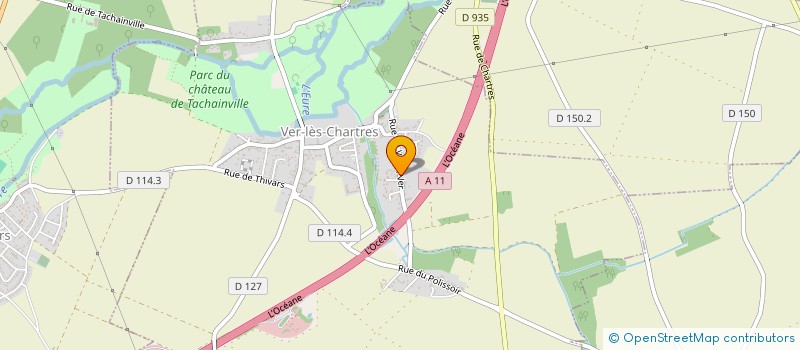 localisation de l'entreprise PVICONSEIL à VER-LES-CHARTRES