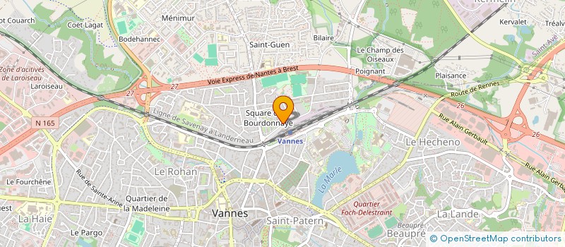 localisation de l'entreprise PVJH à VANNES
