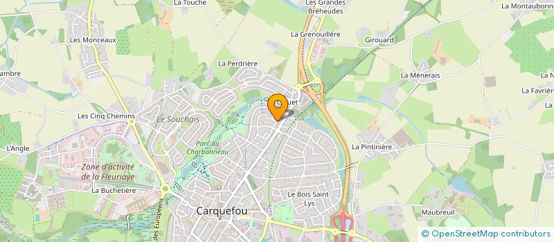 localisation de l'entreprise PVK2'IMMO  CARQUEFOU