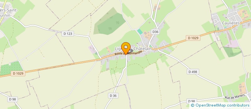 localisation de l'entreprise PVL à LIGNIERES-CHATELAIN
