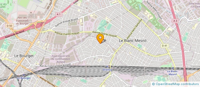 localisation de l'entreprise PVL BATIMENT à DRANCY