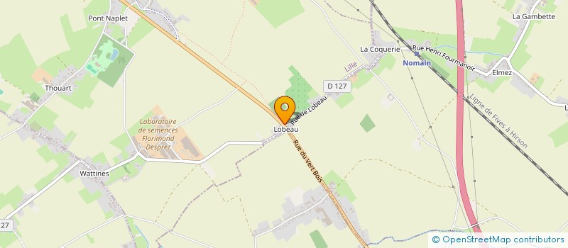 localisation de l'entreprise PVL KINE  CAPPELLE-EN-PEVELE