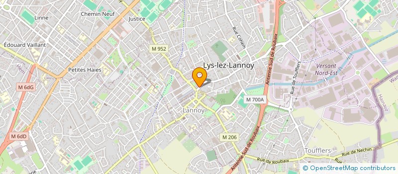 localisation de l'entreprise PVL RENOV PATRICK LECLERCQ  LYS-LEZ-LANNOY