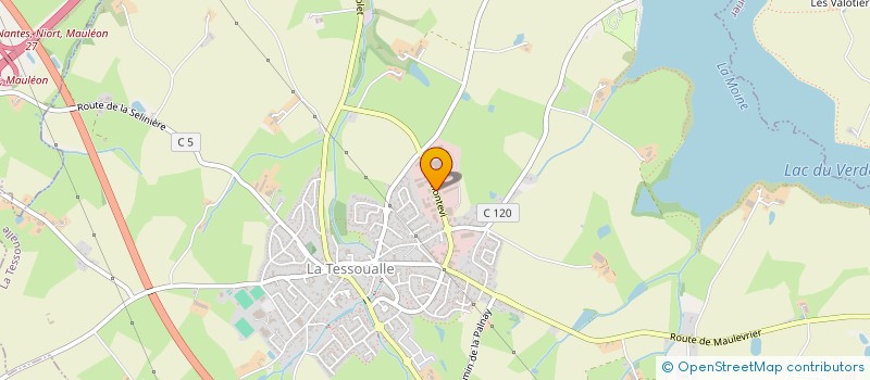 localisation de l'entreprise PVM IMMOBILIER  LA TESSOUALLE