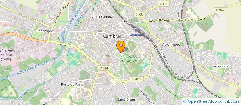 localisation de l'entreprise PVM TECH à CAMBRAI