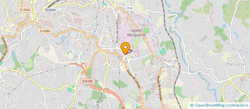 localisation de l'entreprise PVM2 à GRASSE