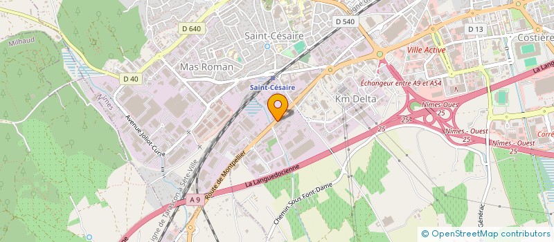 localisation de l'entreprise PVMK à NIMES