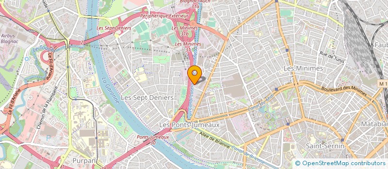 localisation de l'entreprise PVN DISTRIBUTION à TOULOUSE