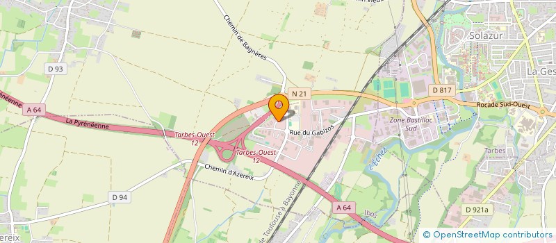 localisation de l'entreprise PVPY  IBOS