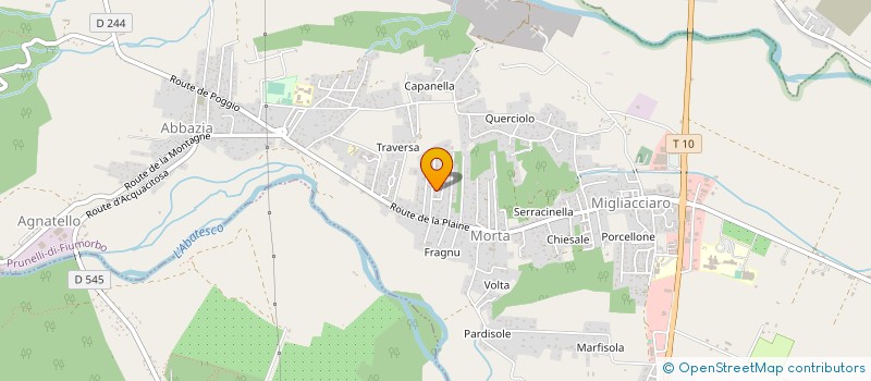 localisation de l'entreprise PVS BIO à PRUNELLI-DI-FIUMORBO