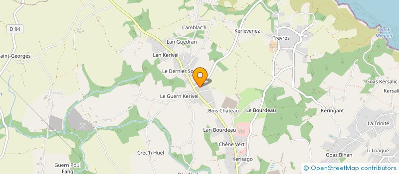 localisation de l'entreprise PVSI à PLOUHA