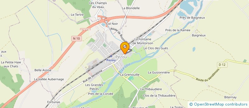 localisation de l'entreprise PVTEC à PEZOU
