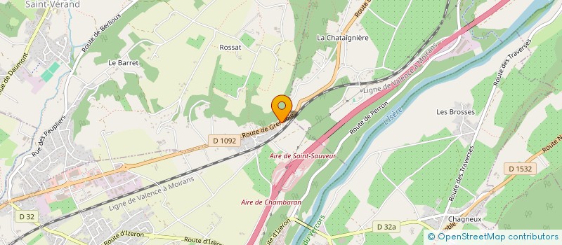 localisation de l'entreprise PVTEK à SAINT-SAUVEUR