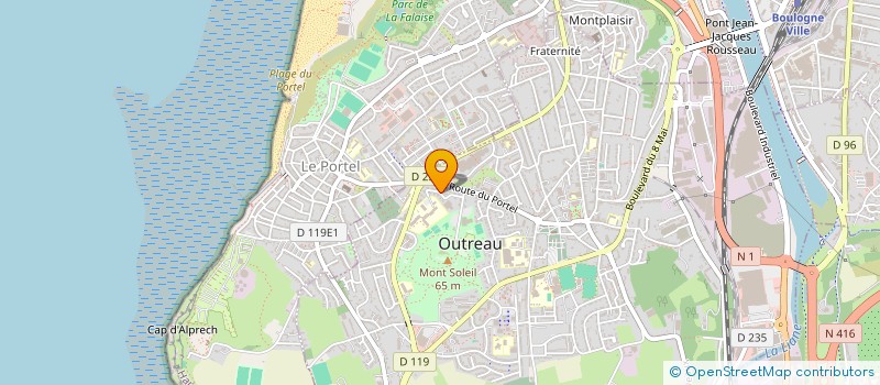 localisation de l'entreprise PVVA  OUTREAU