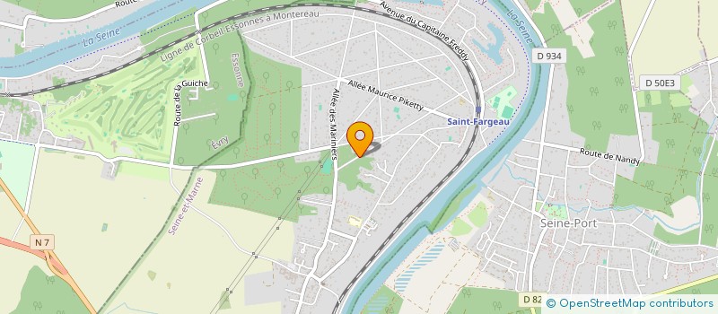 localisation de l'entreprise PVY BATIMENT  SAINT-FARGEAU-PONTHIERRY