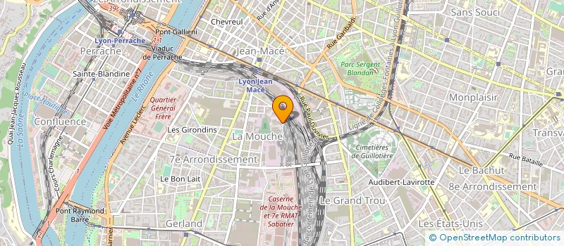 localisation de l'entreprise PVYB à LYON