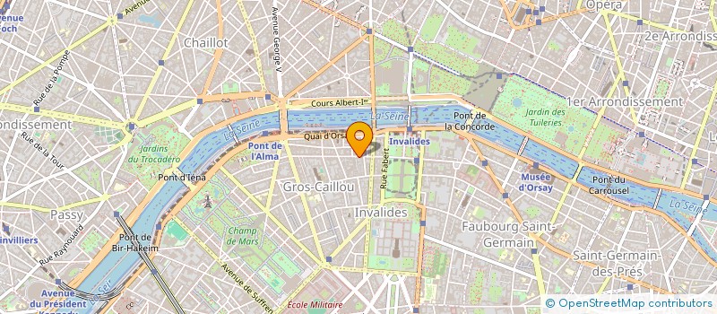 localisation de l'entreprise PW  PARIS