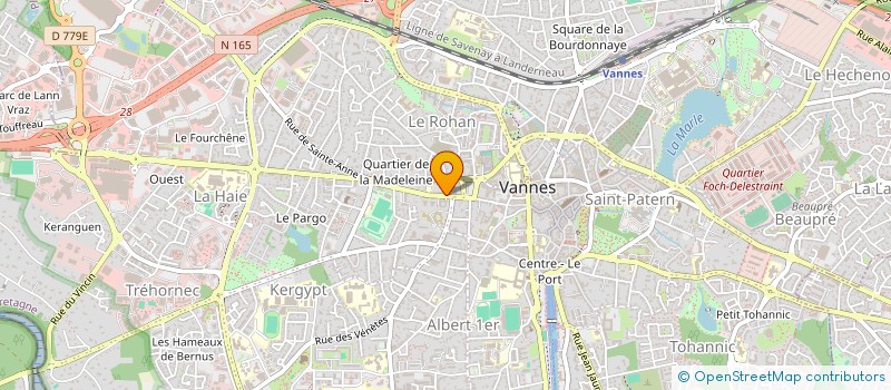 localisation de l'entreprise PW à VANNES