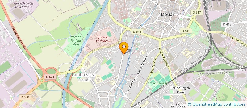 localisation de l'entreprise PW CONSULTING  LAMBRES-LEZ-DOUAI