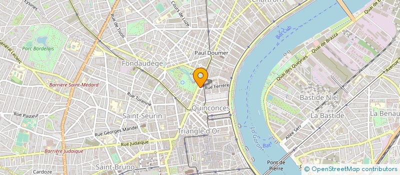 localisation de l'entreprise PW GL  BORDEAUX