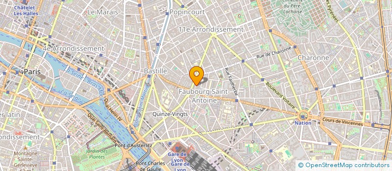 localisation de l'entreprise PW INVEST  PARIS