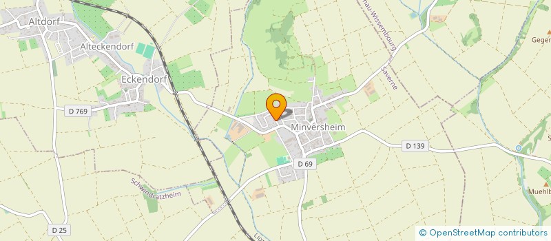 localisation de l'entreprise PWI  MINVERSHEIM