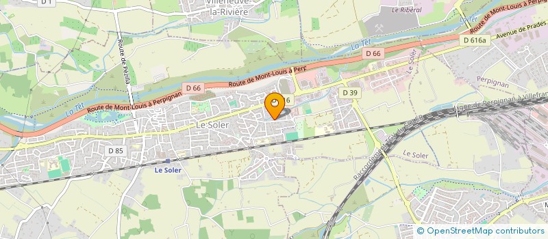 localisation de l'entreprise PX 2  LE SOLER