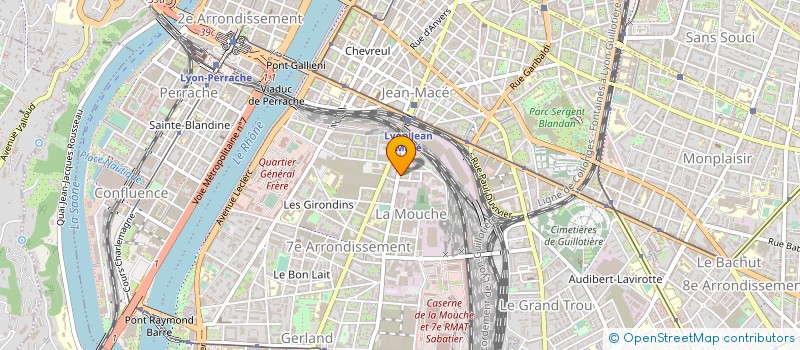 localisation de l'entreprise PX DEVELOPPEMENT  LYON