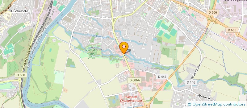 localisation de l'entreprise PXR HOLDING à SENS