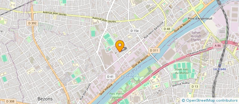 localisation de l'entreprise PY  ARGENTEUIL