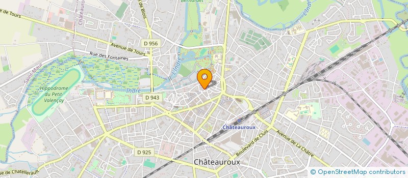 localisation de l'entreprise PY BARAILLE ROUSSEL FOLOPPE à CHATEAUROUX