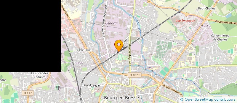 localisation de l'entreprise PY BATIMENT à BOURG-EN-BRESSE