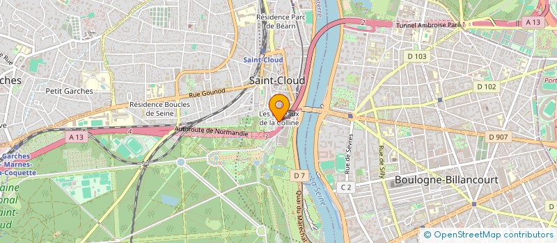 localisation de l'entreprise PY ER HOUET à SAINT-CLOUD