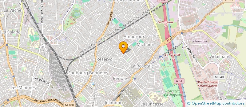 localisation de l'entreprise PY FACADES à TOULOUSE
