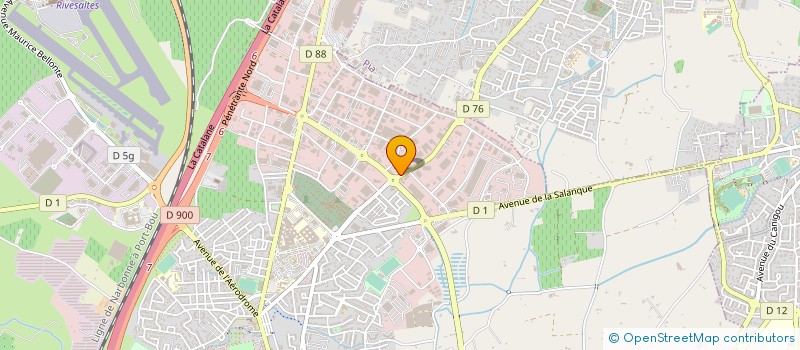 localisation de l'entreprise PY FACILITY  PERPIGNAN