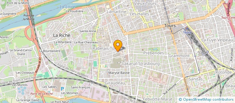 localisation de l'entreprise PY IMMO SAS  TOURS