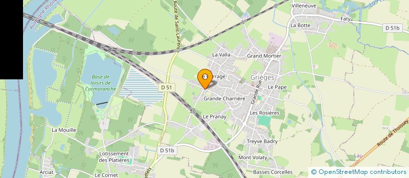 localisation de l'entreprise PY MAISONNEUVE  GRIEGES