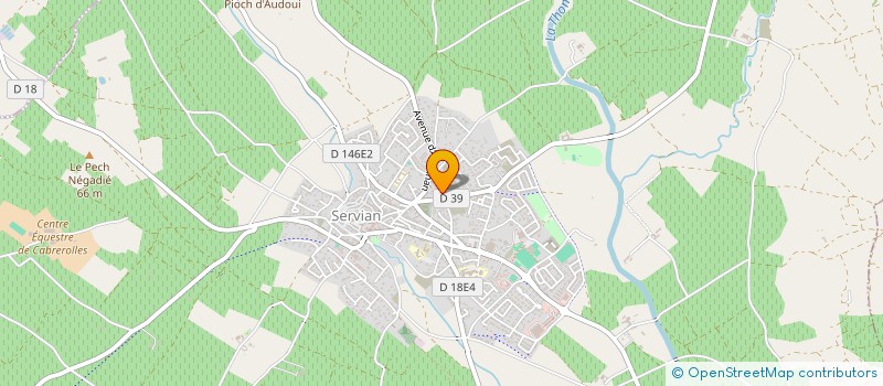 localisation de l'entreprise PY PISCINES à AGDE