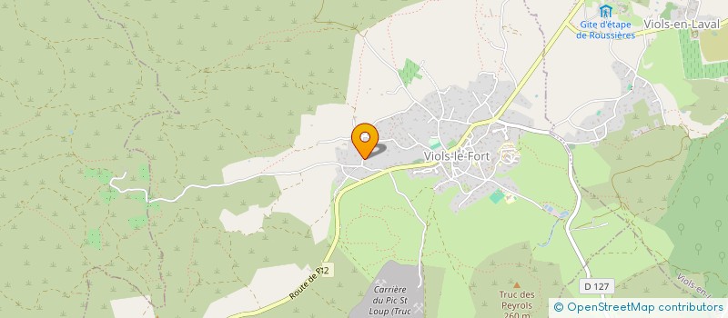 localisation de l'entreprise PY PRODUCTIONS à VIOLS-LE-FORT