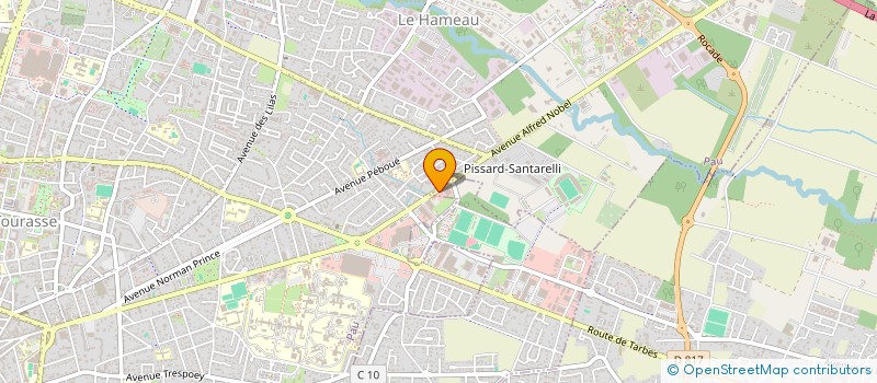 localisation de l'entreprise PYA SARL à BIZANOS